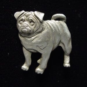 COPY - 🆕 ‘CUTE Pug ~ Dog' Pin Brooch